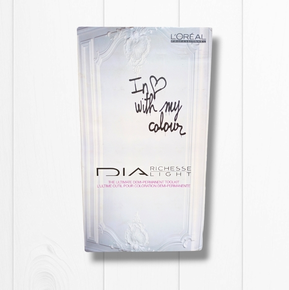 L'Oreal Professionnel DIARichesse 2 Tubes Ammonia-Free 6.34/6GC Honey Chestnut - Picture 15 of 16